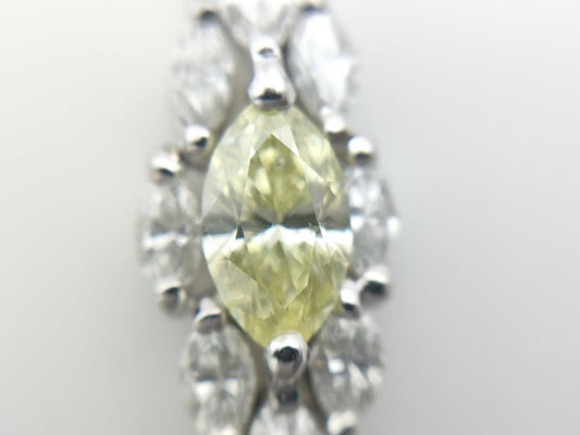 D0.36ct D0.40ct PT900/850 4.4g Necklace