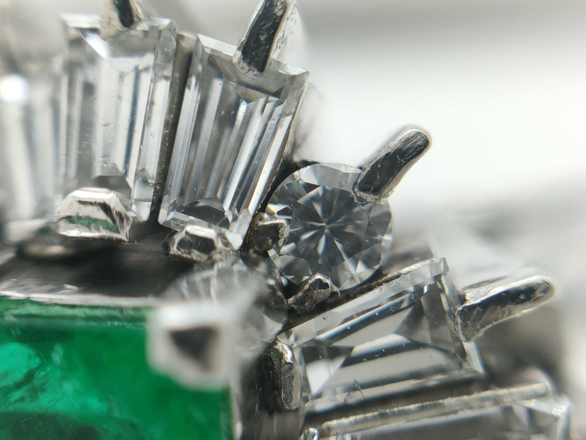 E0.46ct D0.63ct PT900 6.3g Ring