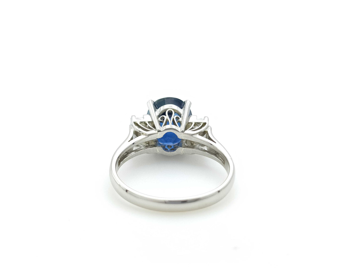 S3.45ct Diamond PT900 5.4g Ring