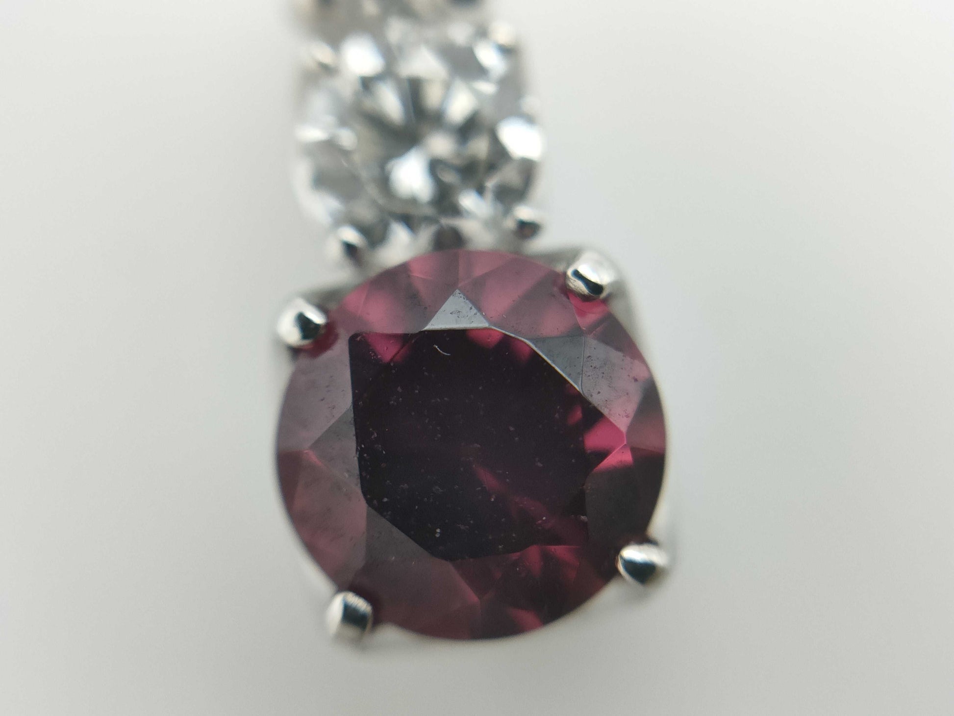 RGA0.68ct D0.18ct PT900 1.3g Pendant Top