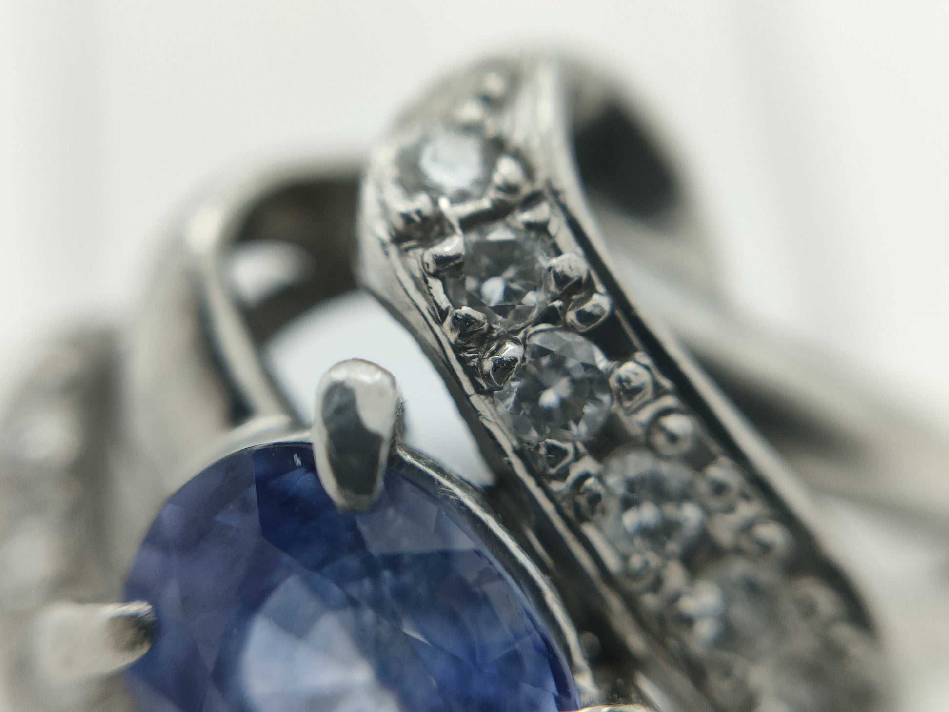 S1.00ct D0.20ct PT900 6.7g Ring