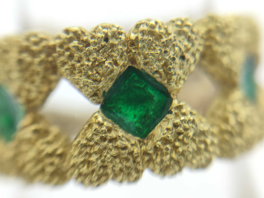 Cartier Enamel YG 18KT 6.7g Ring
