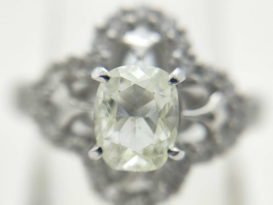 D1.005ct D0.46ct WG750 6.5g Ring