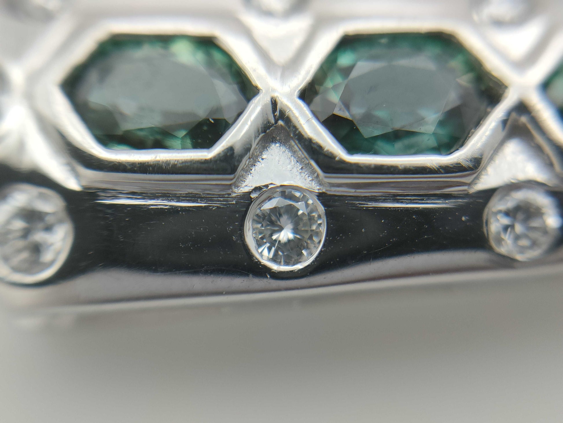 AX0.50ct D0.20ct PT900/850 7.3g Necklace