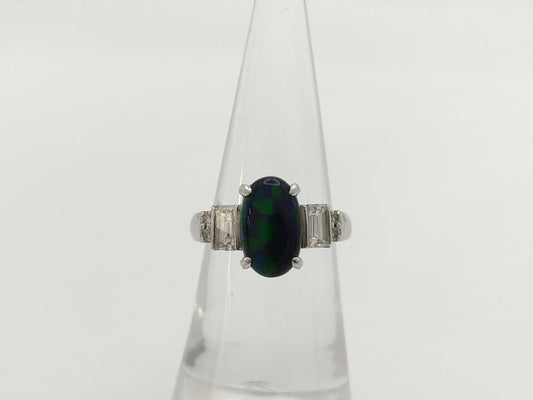 BOP2.30ct D0.60ct PT900 5.8g Ring