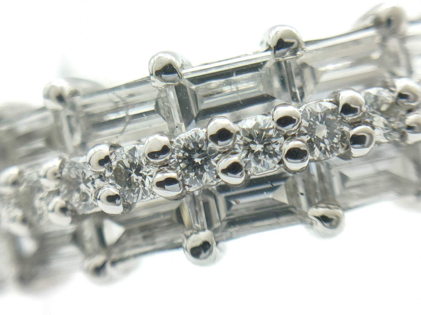 D1.26ct K18WG 6.0g Ring