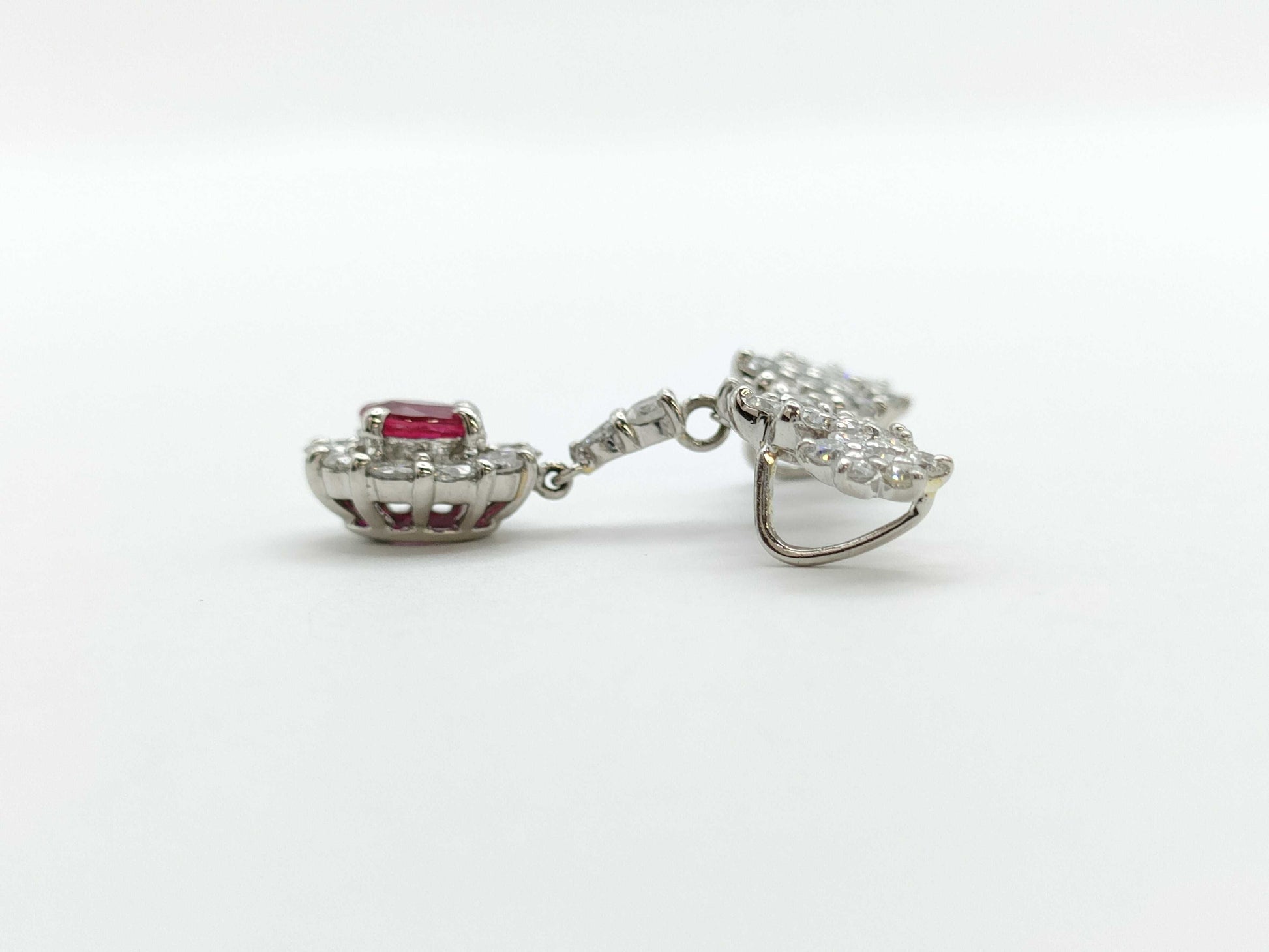 R0.58ct D1.50ct PT900 4.0g Pendant Top