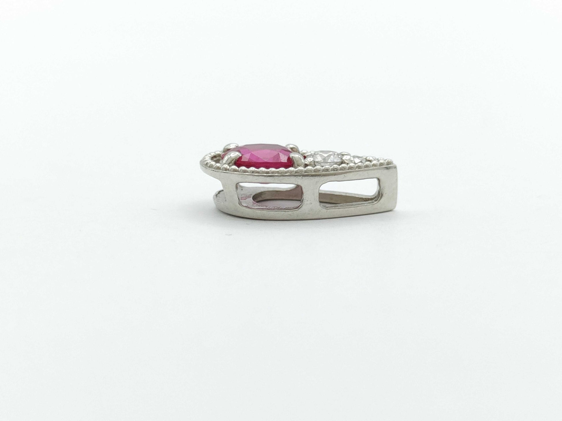 R0.59ct D0.07ct PT900 1.6g Pendant Top