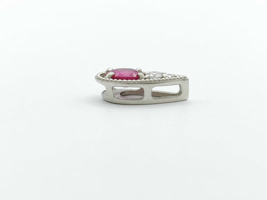 R0.59ct D0.07ct PT900 1.6g Pendant Top