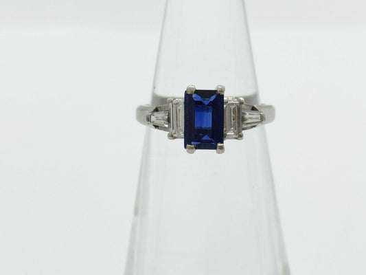 Mitsukoshi S0.73ct D0.46ct PT900 3.8g Ring