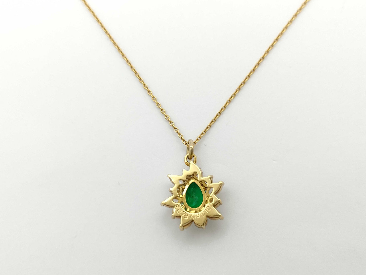 E0.78ct D1.03ct K18 4.1g Necklace