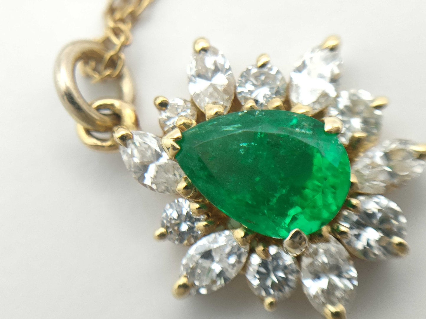 E0.78ct D1.03ct K18 4.1g Necklace