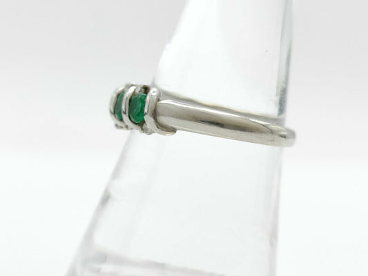 E0.76ct D0.13ct PT900 6.2g Ring