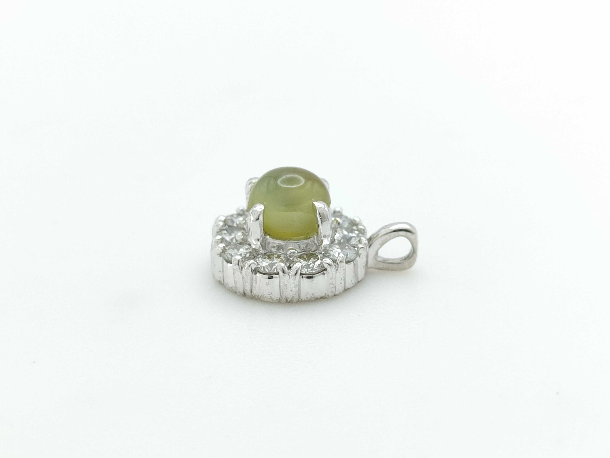 CE0.792ct D0.31ct PT900 2.0g Pendant Top