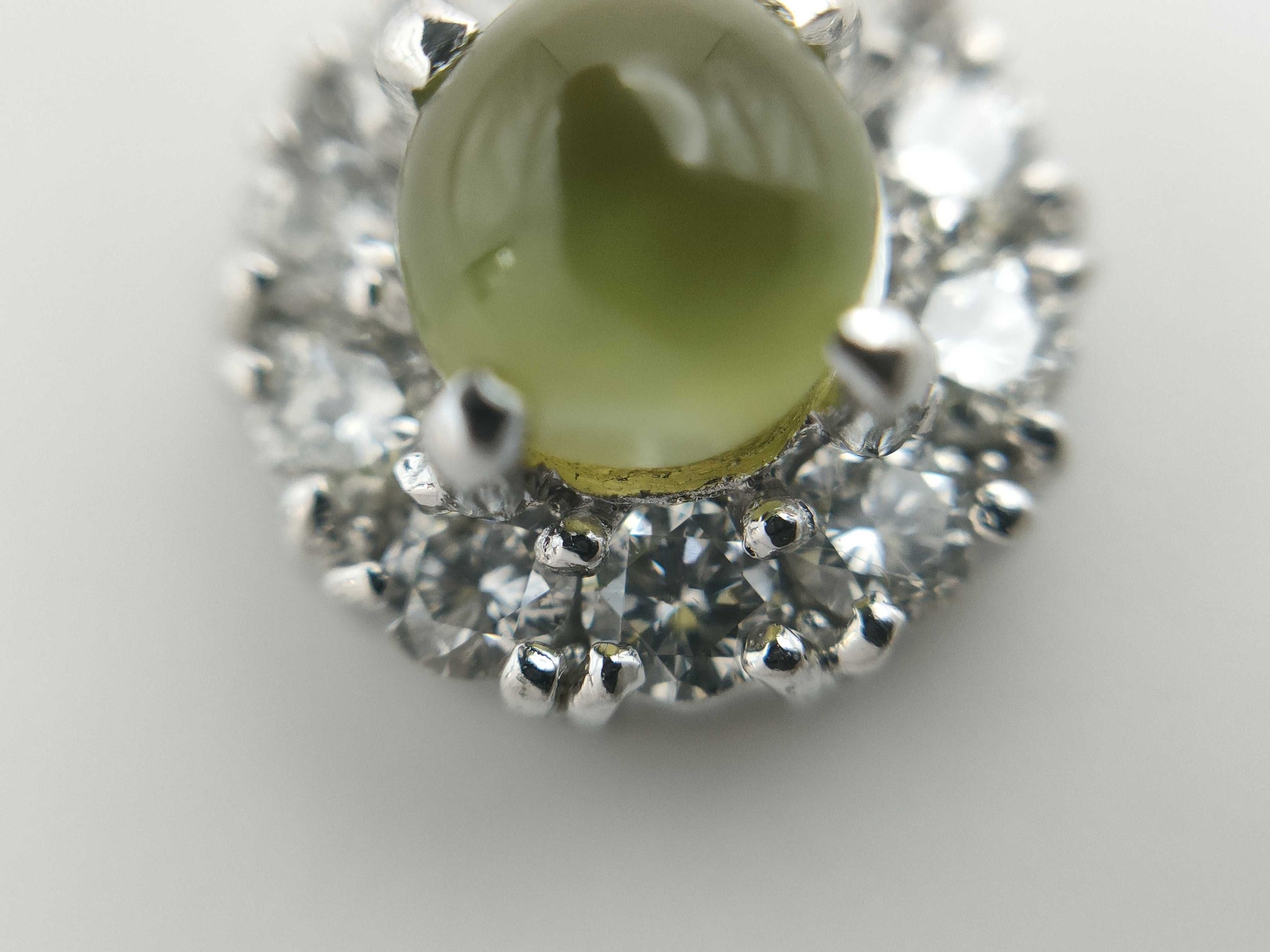 CE0.792ct D0.31ct PT900 2.0g Pendant Top