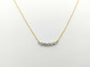 D0.09ct K18/K18WG 1.8g Necklace