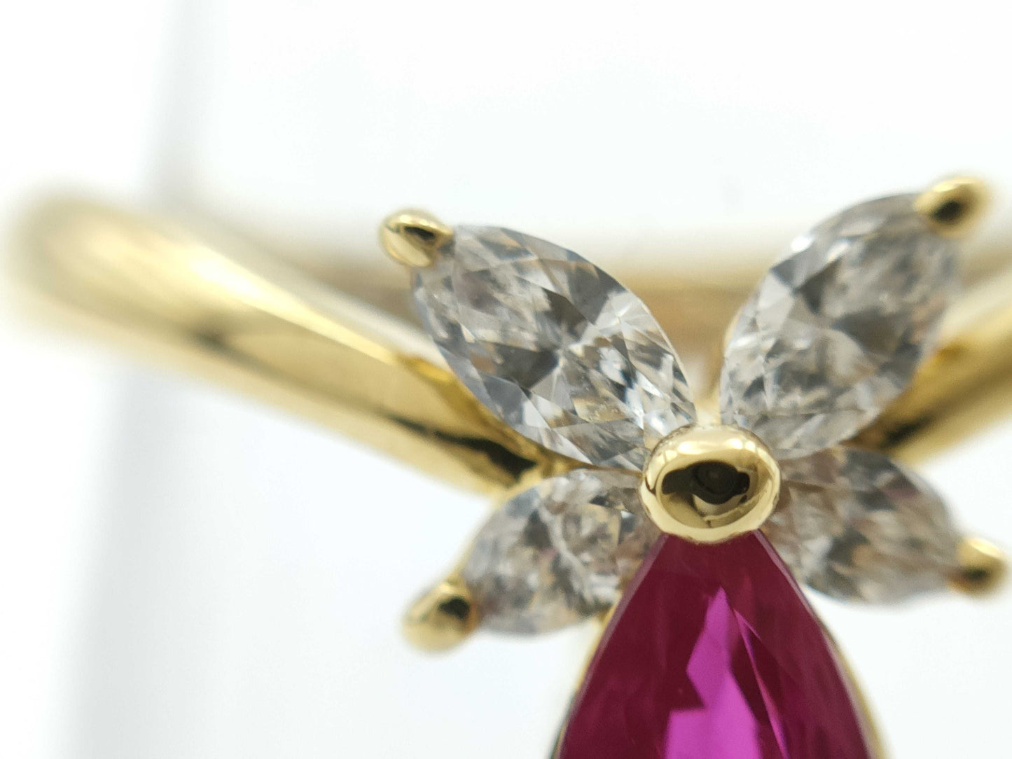 R0.48ct D0.21ct K18 3.3g Ring