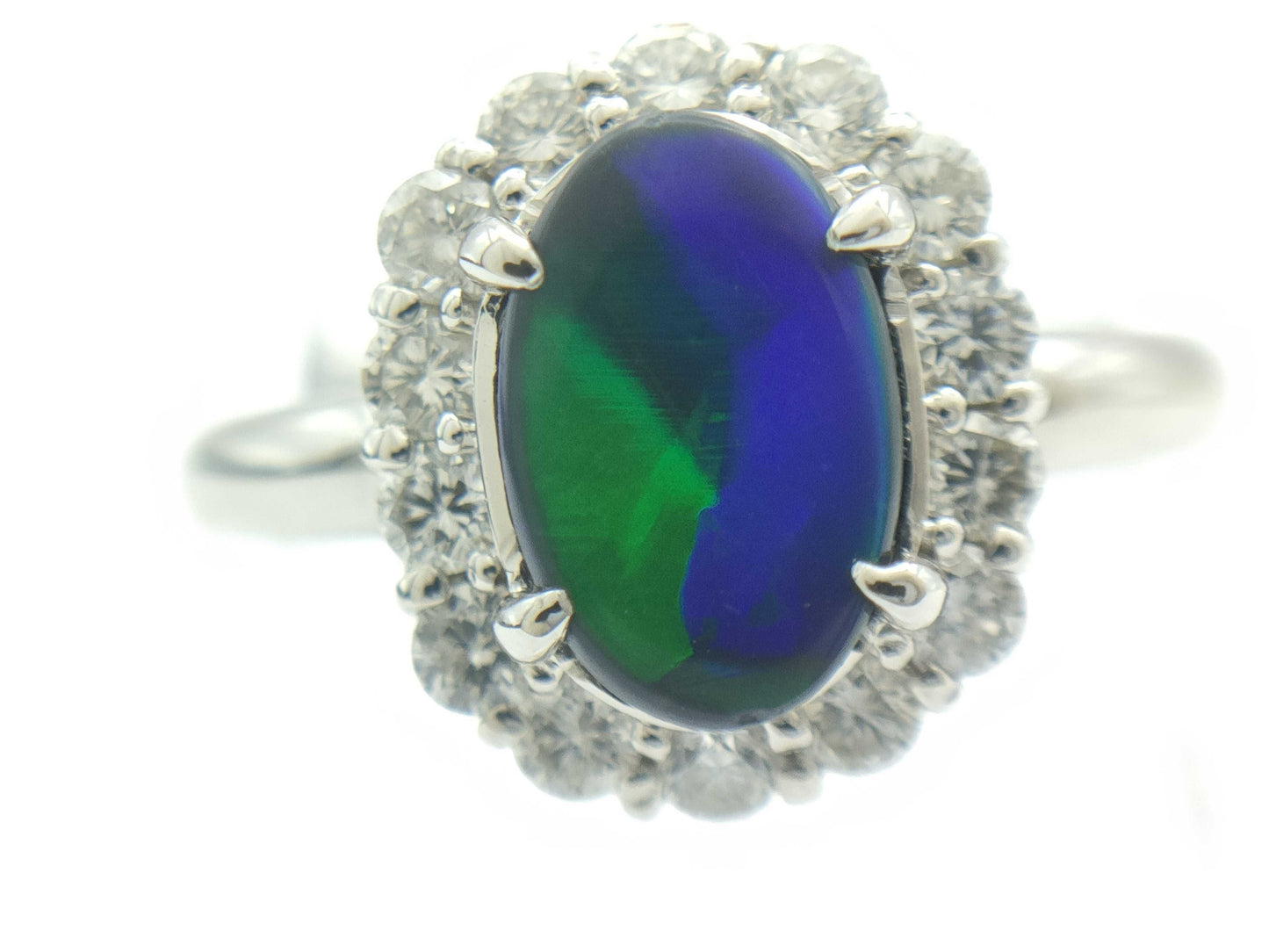 BOP0.74ct D0.44ct PT900 5.0g Ring