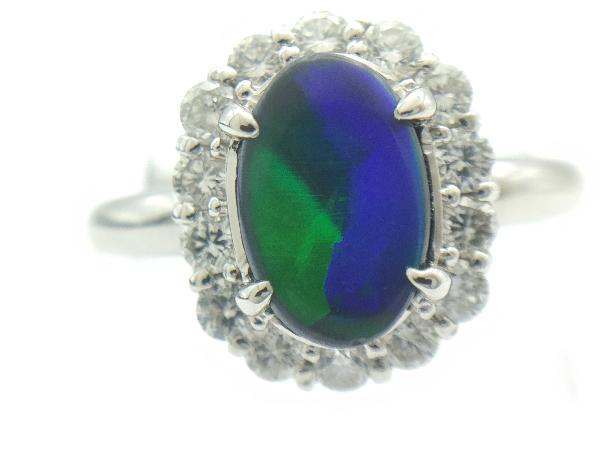 BOP0.74ct D0.44ct PT900 5.0g Ring