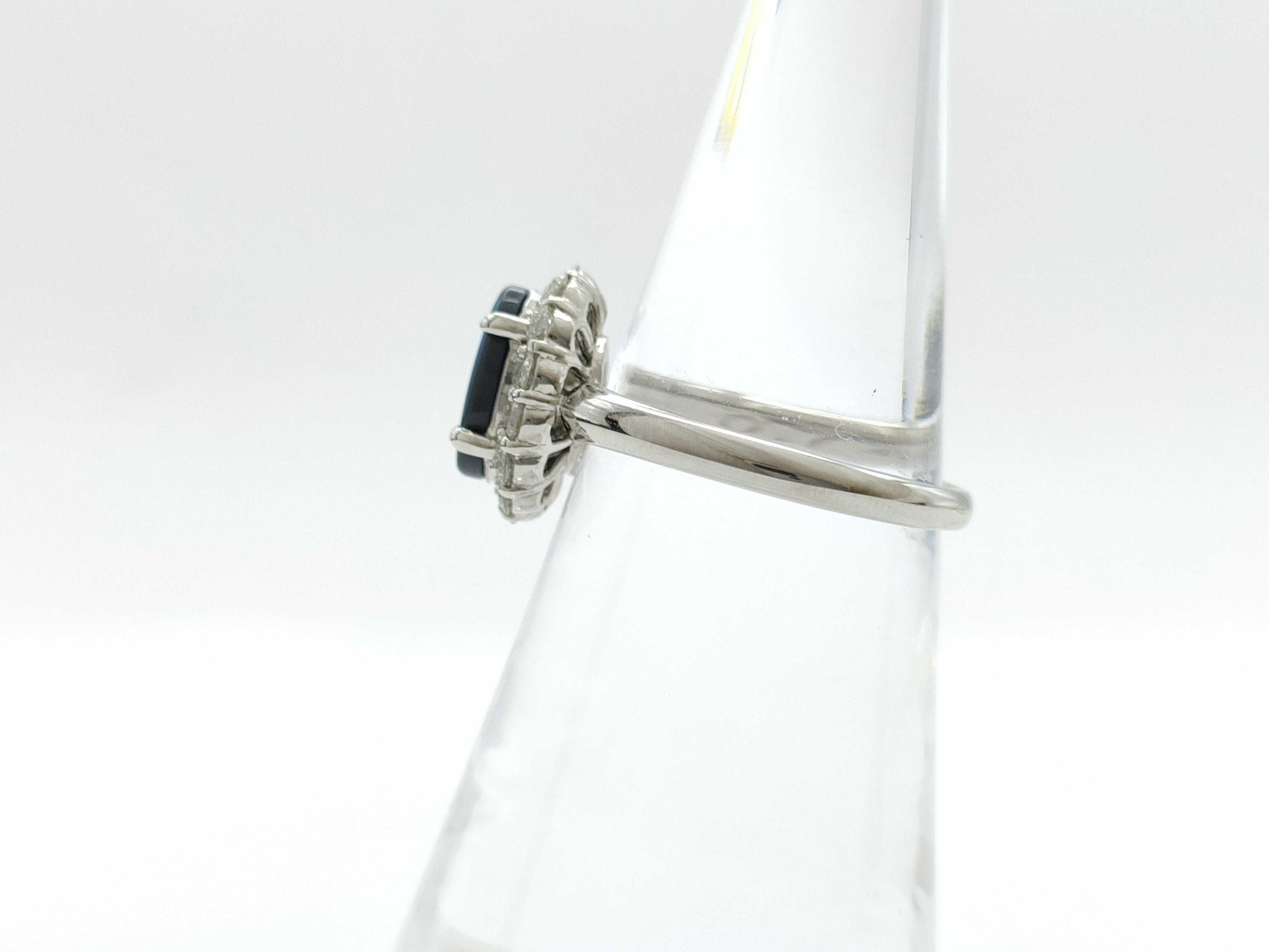BOP0.74ct D0.44ct PT900 5.0g Ring