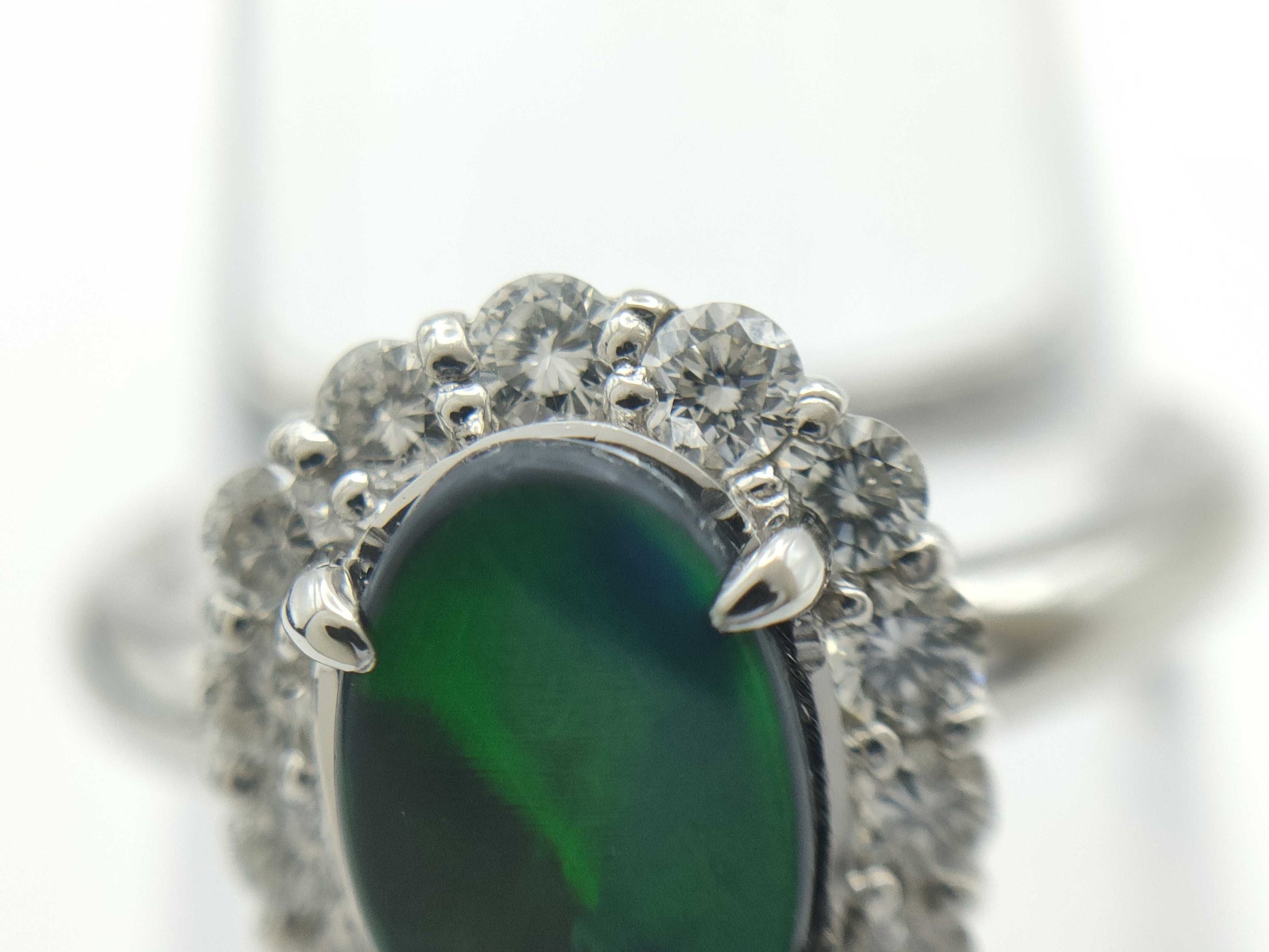 BOP0.74ct D0.44ct PT900 5.0g Ring
