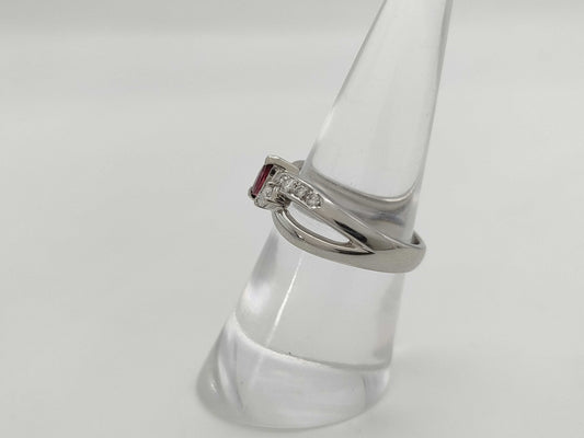 R0.34ct D0.24ct PT900 6.8g Ring