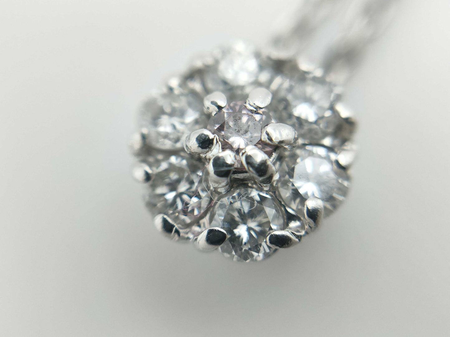PD0.03ct D0.18ct PT850 2.5g Necklace