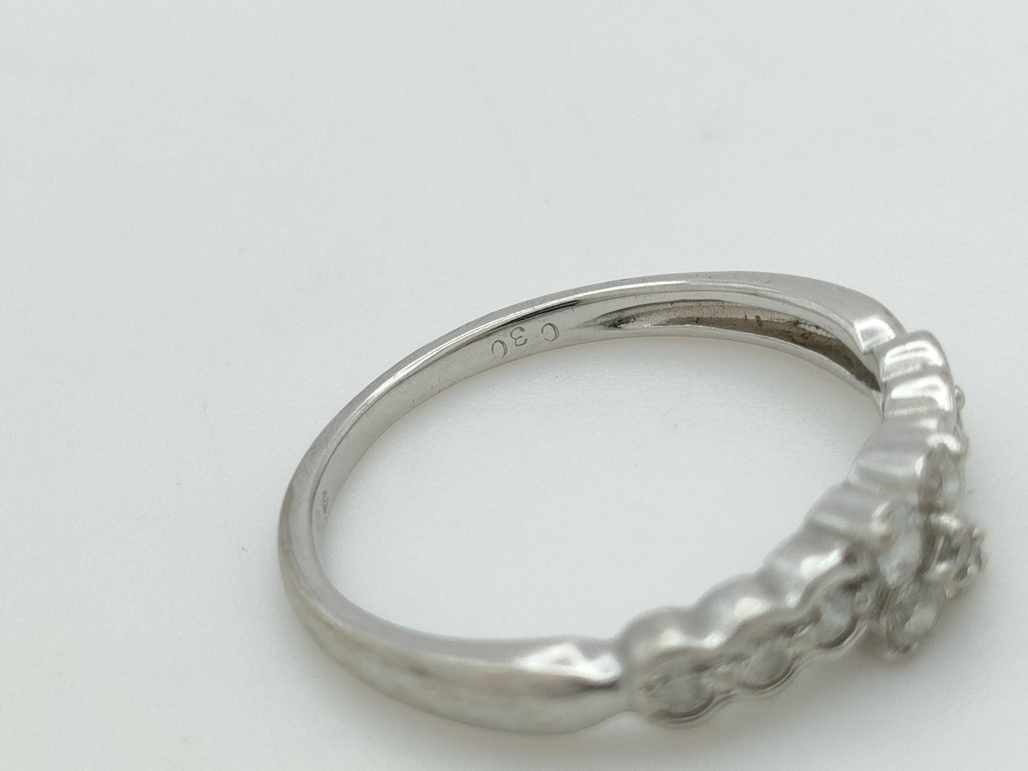 D0.30ct K18WG 2.2g Ring