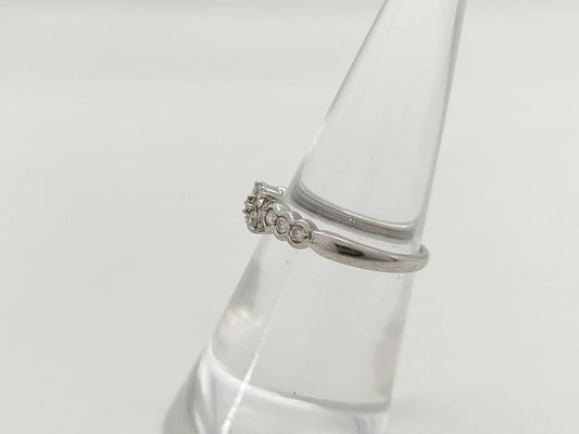 D0.30ct K18WG 2.2g Ring