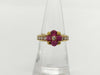 PS0.61ct D0.30ct K18 5.2g Ring