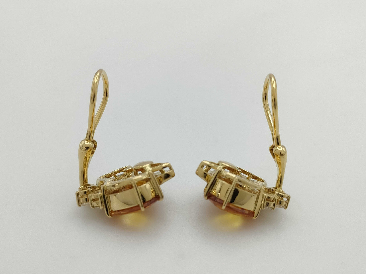 MIKIMOTO GS4.12Ct GS3.81Ct D0.42Ct D0.42Ct K18 12.5g Earrings