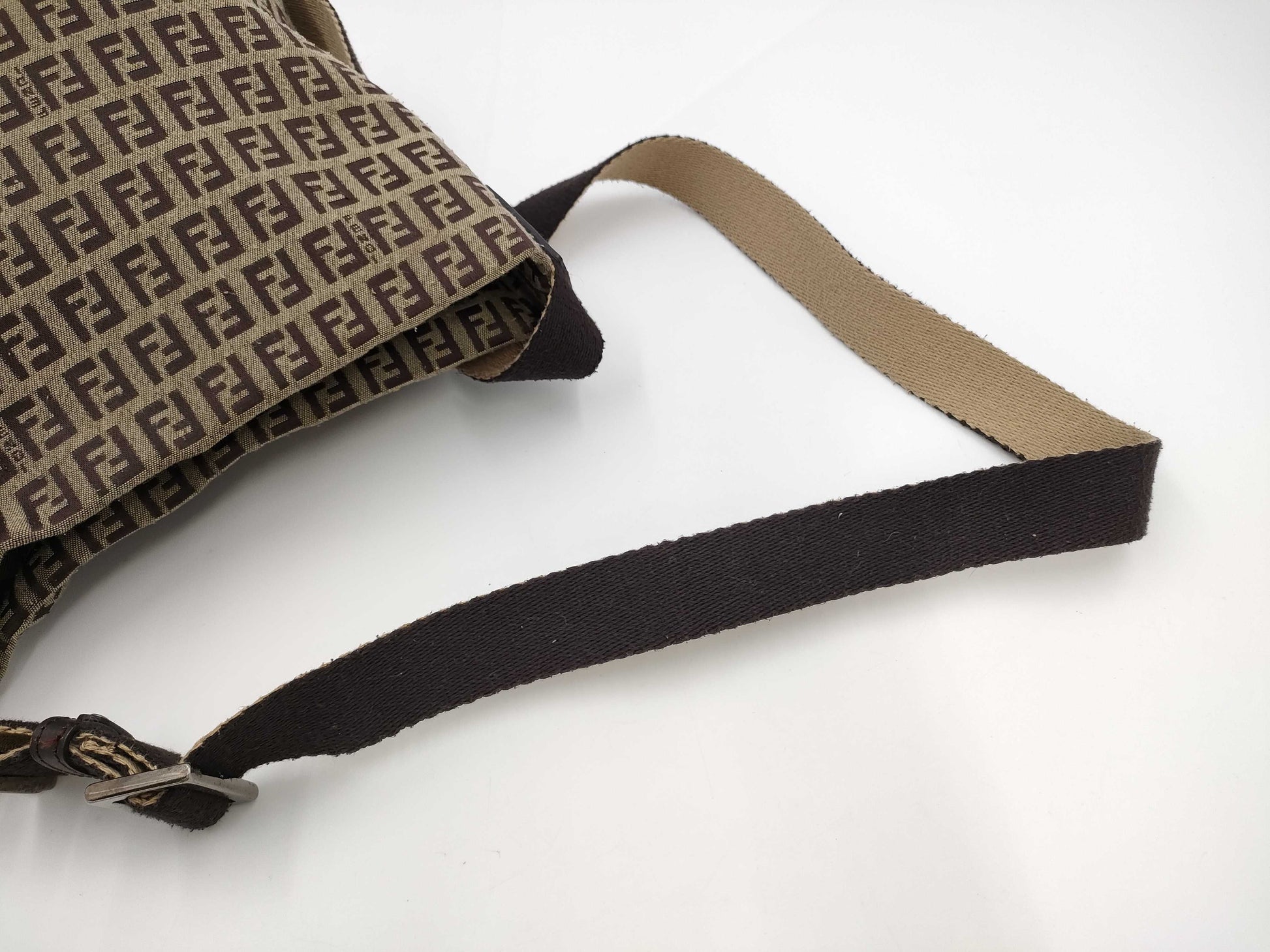 FENDI Zucchino Shoulder Bag Shoulder Bag