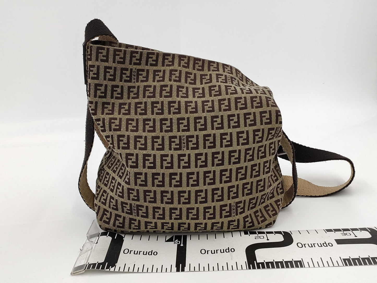 FENDI Zucchino Shoulder Bag Shoulder Bag