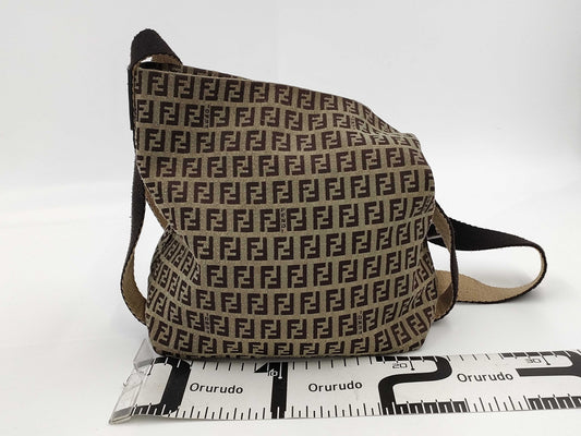FENDI Zucchino Shoulder Bag Shoulder Bag