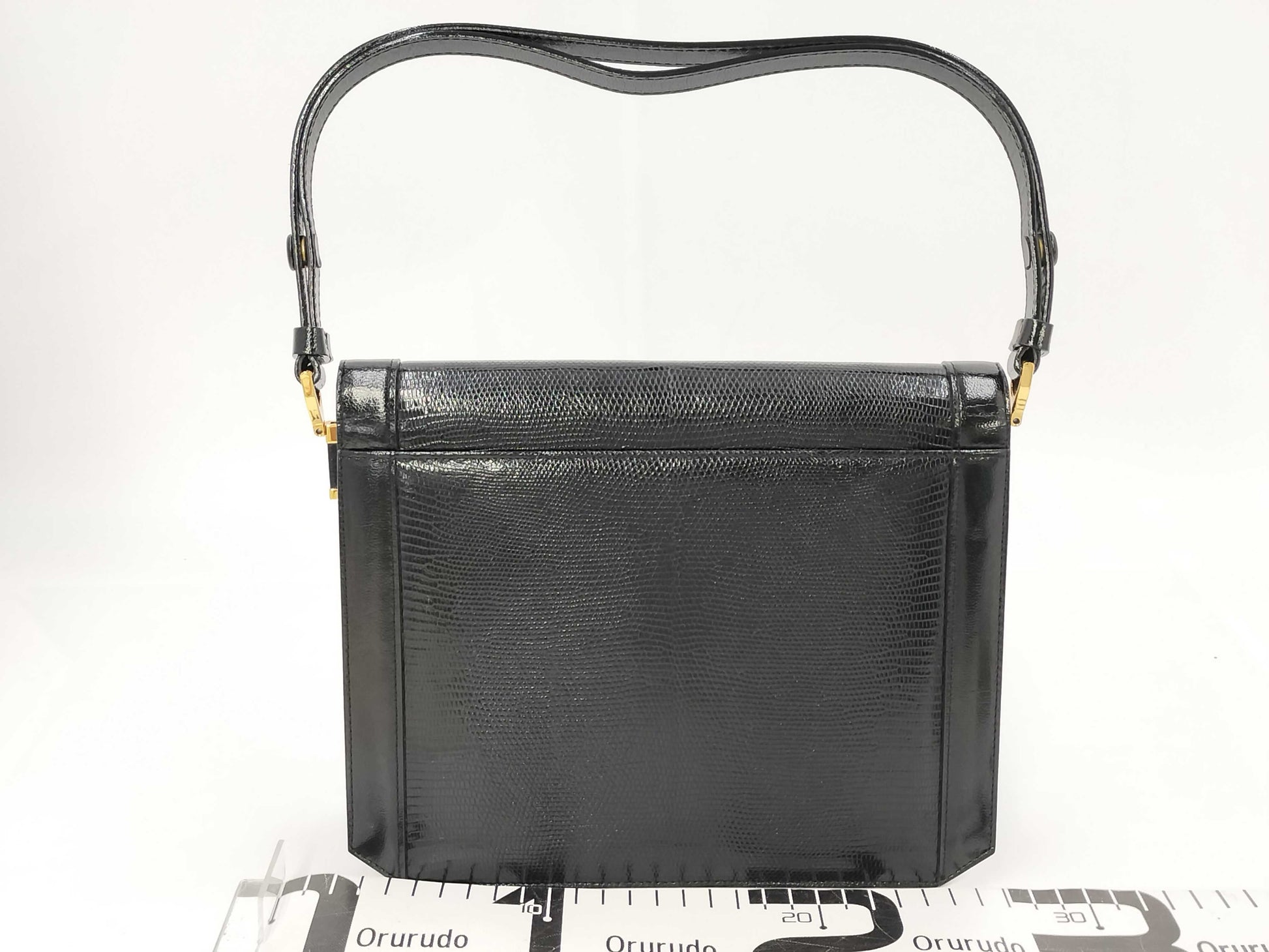 Yves Saint Laurent YSL Yves Saint Laurent Lizard Shoulder Bag Handbag
