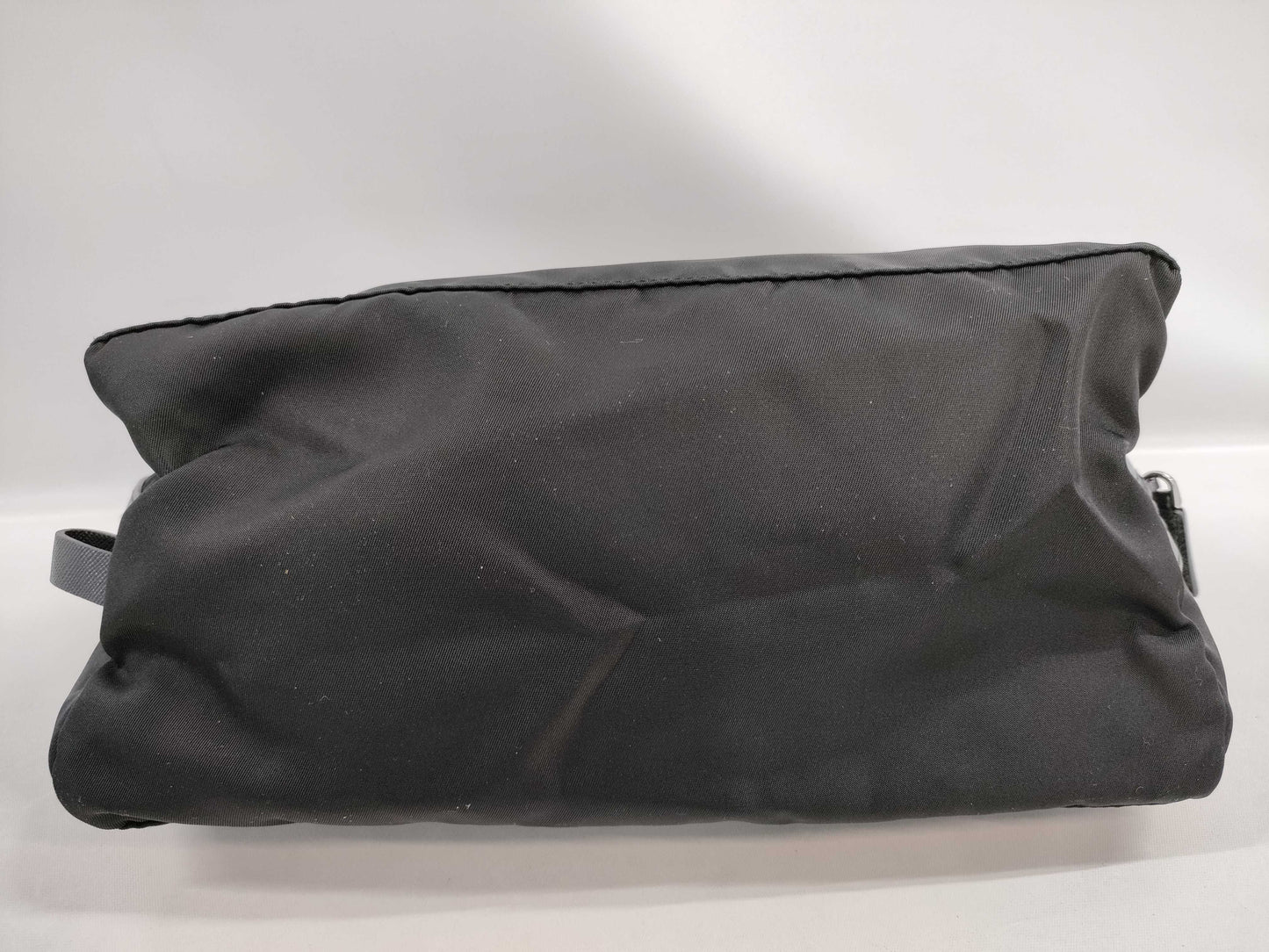 PRADA Tessuto Nylon and Saffiano Leather Pouch