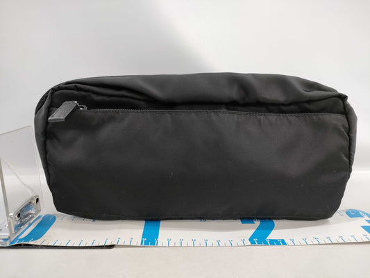 PRADA Tessuto Nylon and Saffiano Leather Pouch