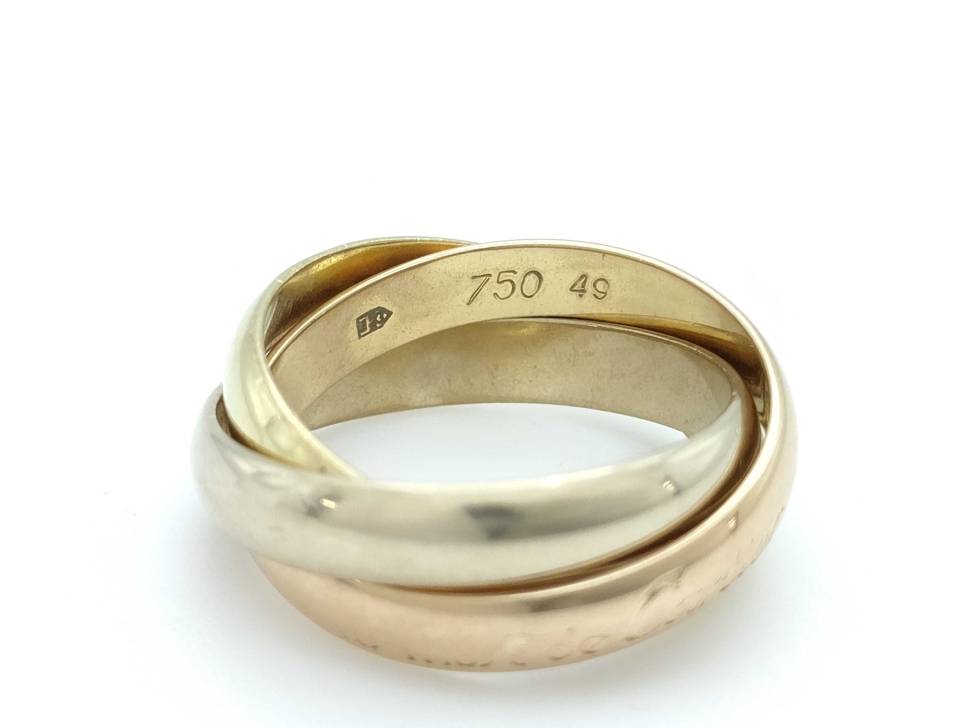 Cartier Trinity #49 750 6.8g Ring