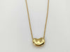 Tiffany&Co. Bean YG 18K 2.9g Necklace