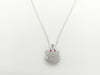 R0.05ct D0.22ct K18 5.0g Necklace