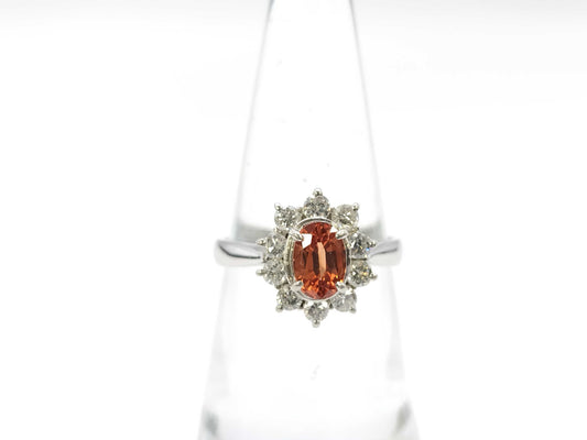 G1.05ct D0.50ct PT900 5.1g Ring