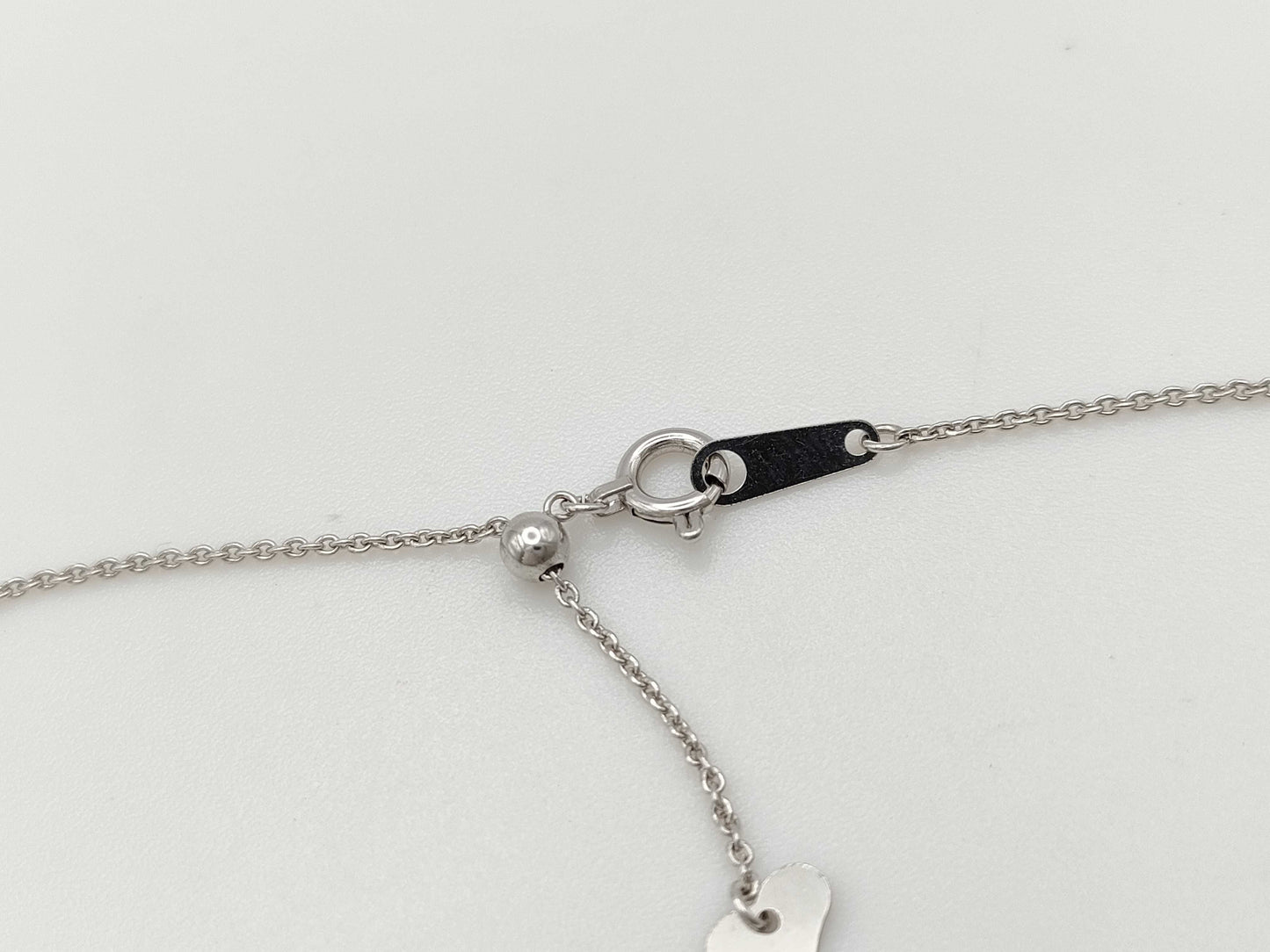 D1.014ct K18WG 2.4g Necklace