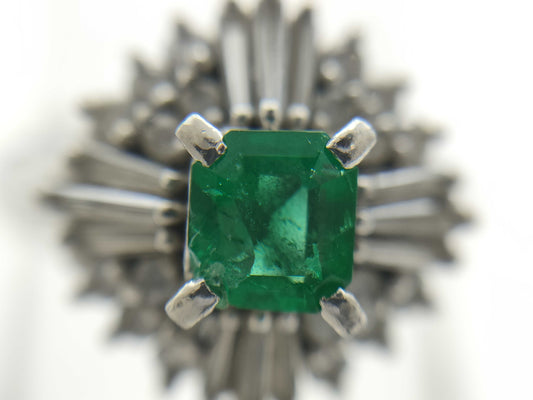 E0.33ct D0.44ct PT900 7.7g Ring
