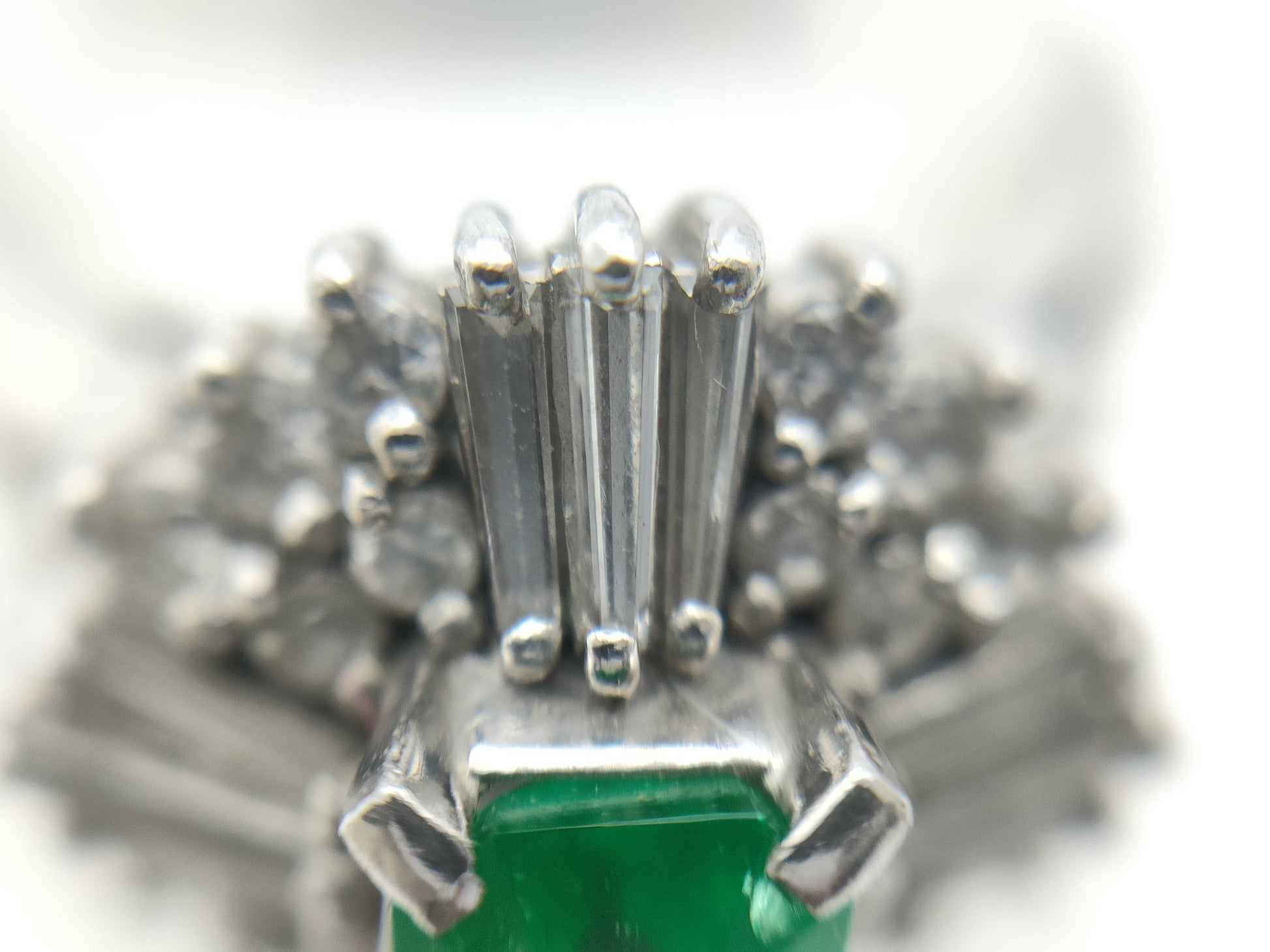 E0.33ct D0.44ct PT900 7.7g Ring