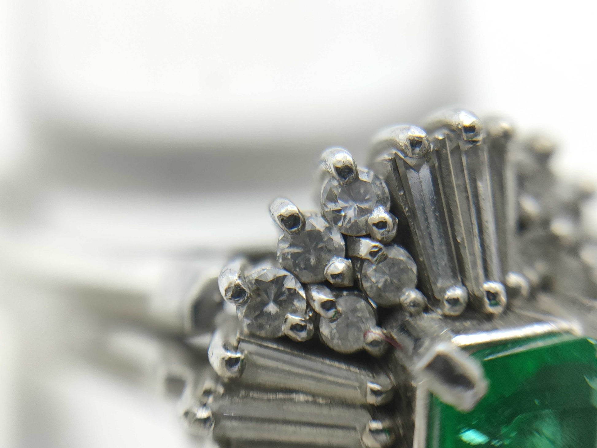 E0.33ct D0.44ct PT900 7.7g Ring