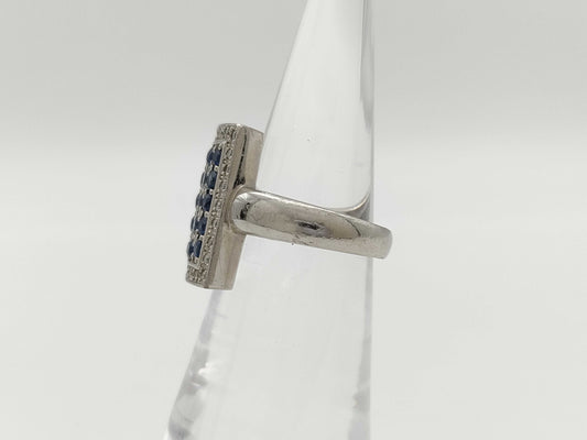 S1.12ct D0.13ct PT900 11.0g Ring