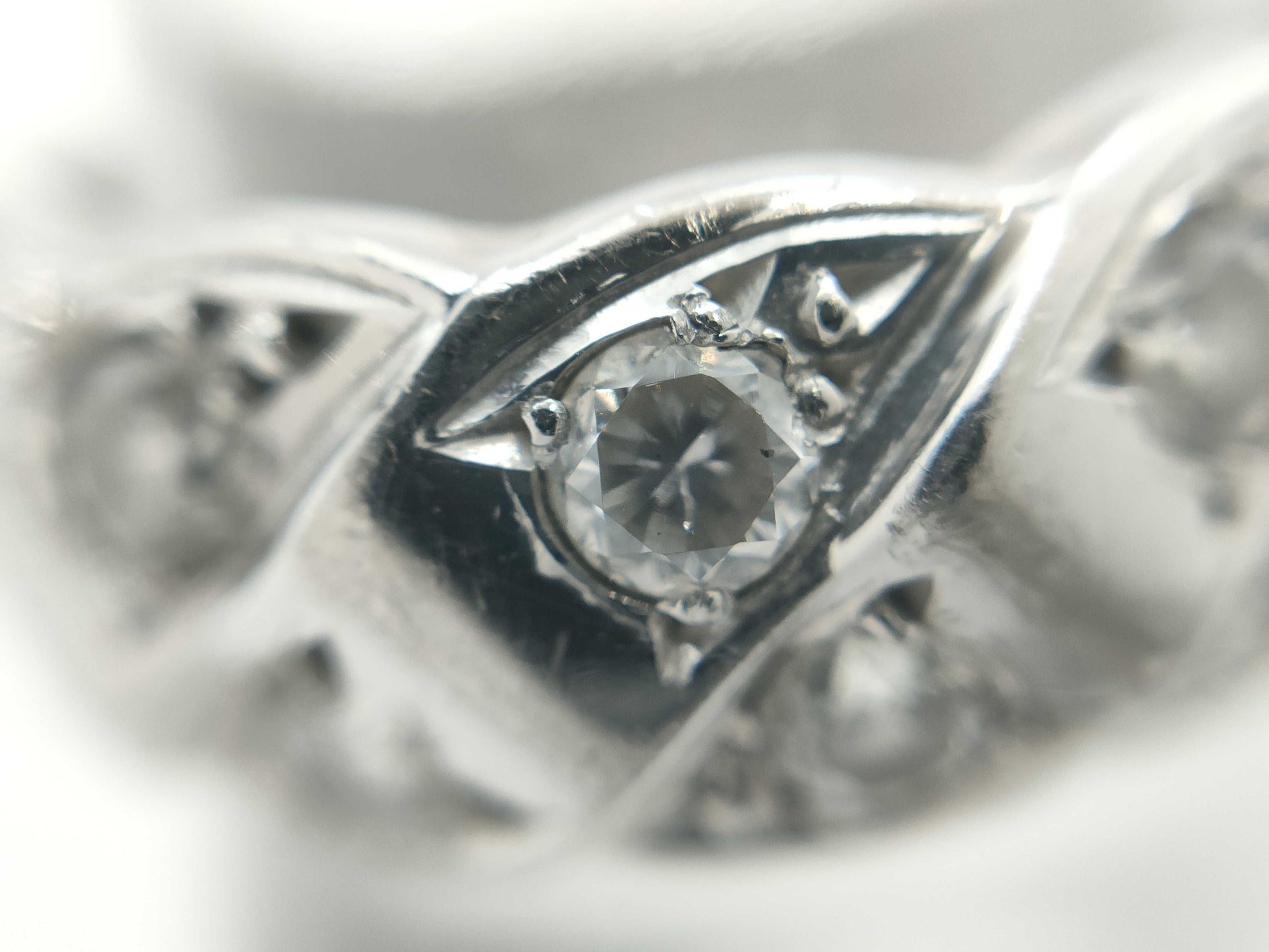 D0.64ct PT900 8.8g Ring