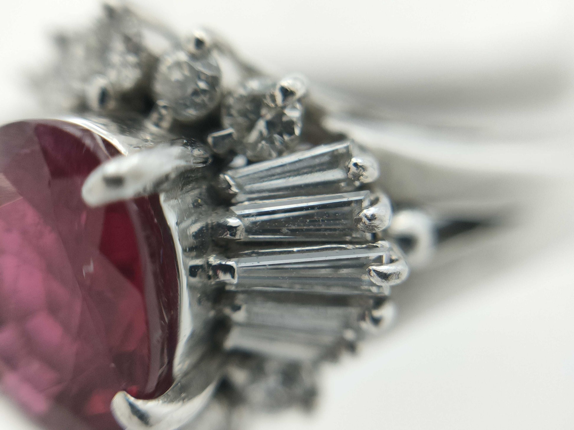 R1.17ct D.043ct PT900 6.0g Ring