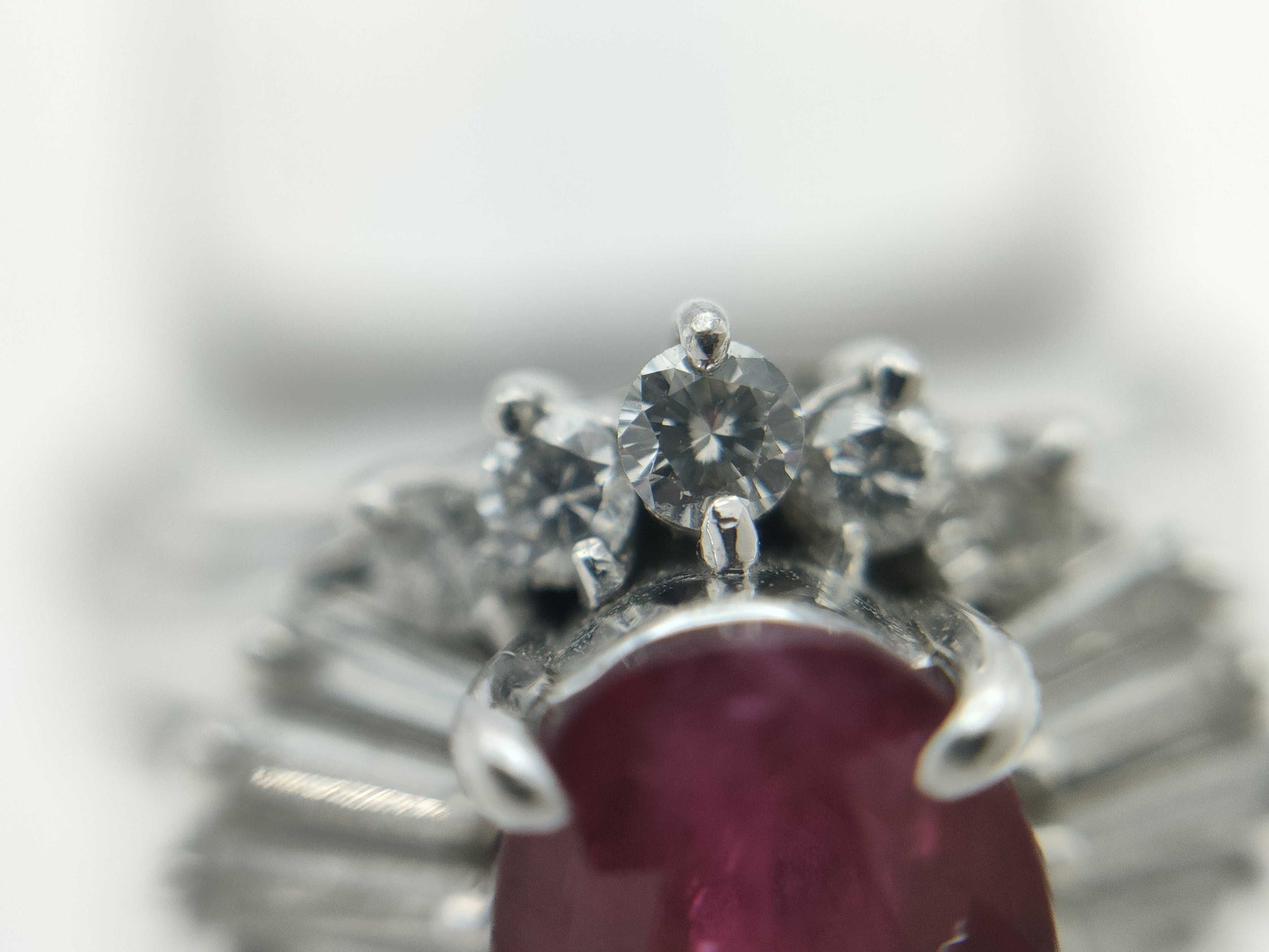 R1.17ct D.043ct PT900 6.0g Ring