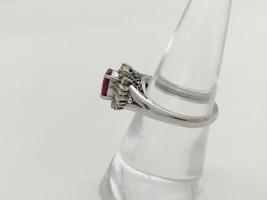 R1.17ct D.043ct PT900 6.0g Ring